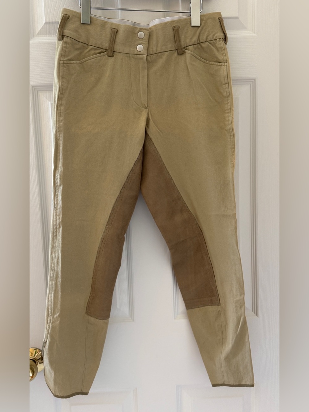 Goode Rider 🐎Pants Size 30R Khaki Brown Horse Riding Breeches Jodhpurs Full Seat